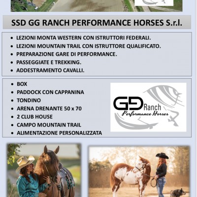 SSD GG RANCH PERFORMANCE HORSES